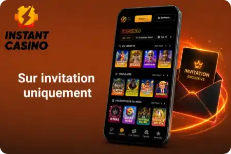 Club VIP sur invitation avec gestionnaire dédié chez Instant Casino