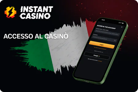 Instant Casino Francia Accesso al Casinò