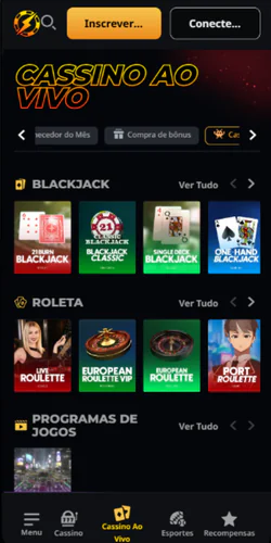 Instant Casino França Casino ao vivo