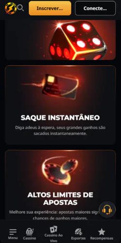Instant Casino França  Página principal